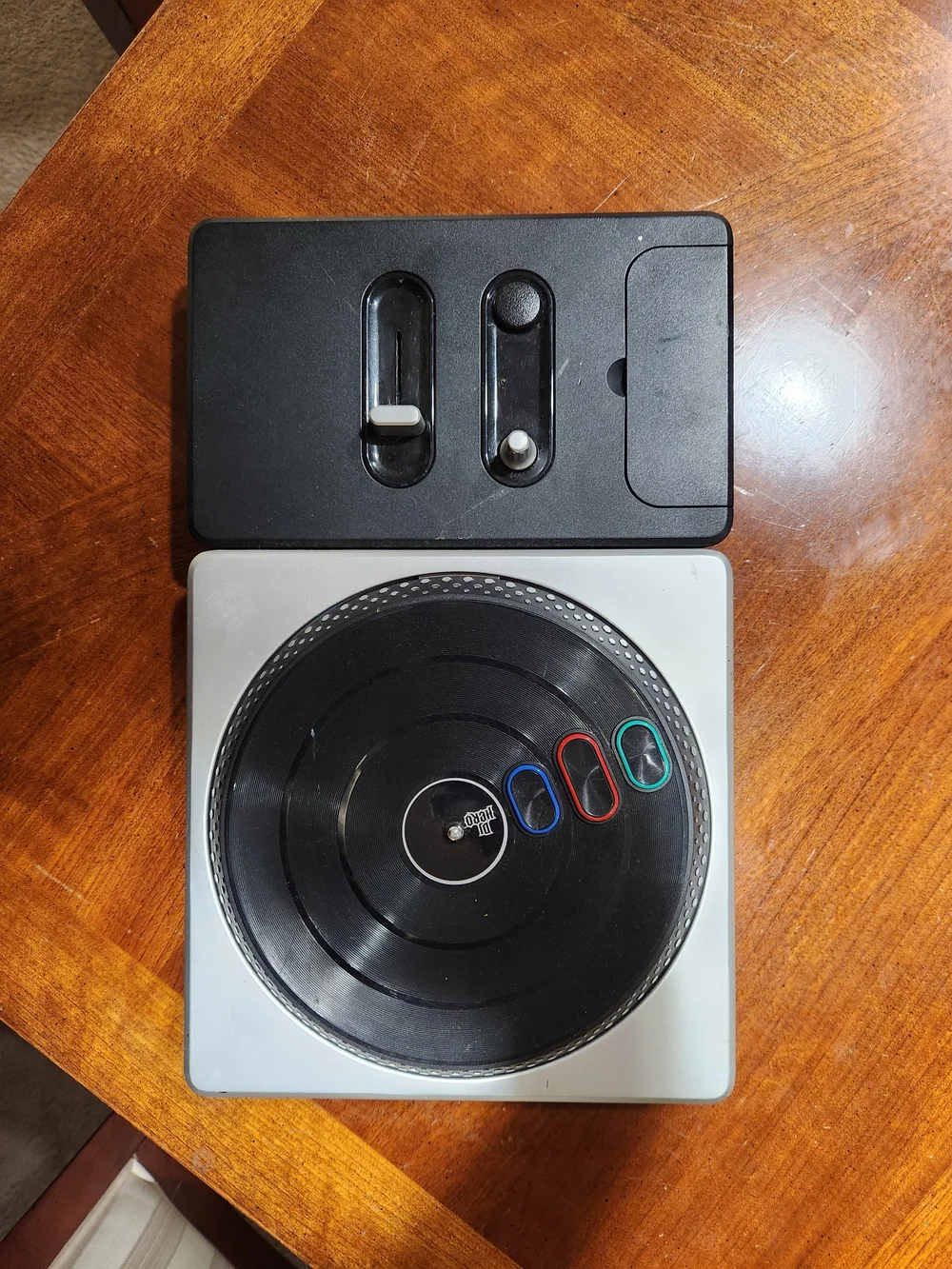 Portable DJ Turntable Controller - Black/White For X-Box 360